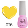 Hybrid nail Toki-Toki 76 carrot yellow 5ml