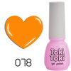 Hybrid nail Toki-Toki 78 orange 5ml