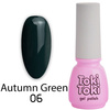 Hybrid nail Toki-Toki Autumn Green AG06 black green 5ml