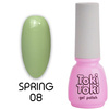 Hybrid nail polish Toki-Toki Spring SP08 green olive 5ml