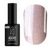 Hybrid nail polish with Cat Eye effect, peachy-beige Adore E-03 8ml