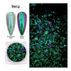 Iridescent flakes for nail decoration Kameleon Yukki Flakes TH12