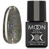 MOON FULL 324 nail polish silver-olive of shiny glitter 8ml