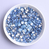 OPAL Blue nail decoration rhinestones, mix set, sizes 1.4-4.6 mm
