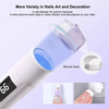 Portable LED USB Lamp Flashlight UV/LED for Manicure on Stand 360° White