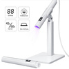 Portable LED USB Lamp Flashlight UV/LED for Manicure on Stand 360° White