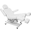 Professional electric couch bed for cosmetologist AZZURRO 706 (1 motor), white 