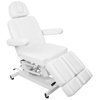 Professional electric couch bed for cosmetologist AZZURRO 706 (1 motor), white 