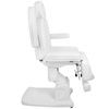 Professional electric podiatry chair for pedicure procedures AZZURRO 708AS PEDI, white (3 motors)