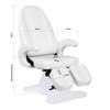 Professional hydraulic podiatry chair for pedicure MOD 112, white