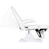 Professional hydraulic podiatry chair for pedicure MOD 112, white