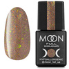 Reflective hybrid varnish MOON Full Flake Disco 05 beige with glitter 8ml