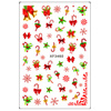 Self-adhesive nail stickers Christmas candies XF3460