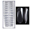 Set of transparent oval gel tips 240 pcs + ADORE Funky Tips Glue Gel 15 ml