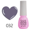 Toki-Toki 32 gray purple hybrid nail polish 5ml