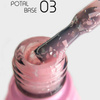 Toki Toki Potal Base 03 pink with foil flakes 5 ml