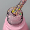 Toki-Toki Unicorn UN04 hybrid nail polish pink with glitter 5ml