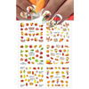 Water stickers for manicure, nail art, autumn, BN-1513  sheet of 6 pcs