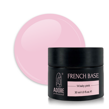 Adore French Base  14 Baby Pink, 30 ml