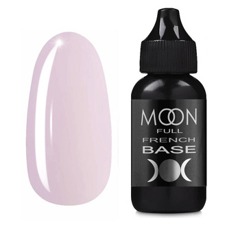 MOON Full Cover French Rubber Base 10 light lilac hybrid base 30 ml