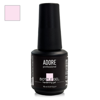 Рідкий гель Adore Bottle gel для зміцнення та моделювання нігтів світло-рожевий 15 мл