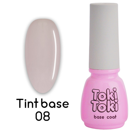 Kamuflująca pastelowa baza kauczukowa Toki Toki Tint Base 08 fioletowa 5ml