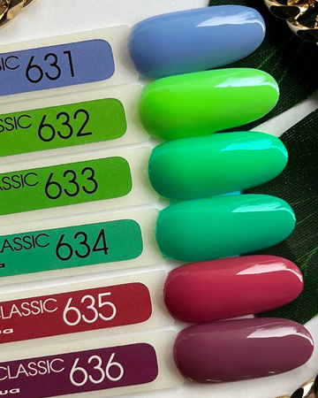 MOON FULL 633 nail polish neon green 8ml