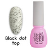 Toki Toki Black Dot Top топове покриття ефектом «конфеті», 5 ml