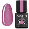 MOON FULL 306 nail polish translucent pink with glitter 8ml