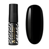 F.O.X SHOT Spectrum Gel Vinyl 002 - soak off nail polish black, 5 ml