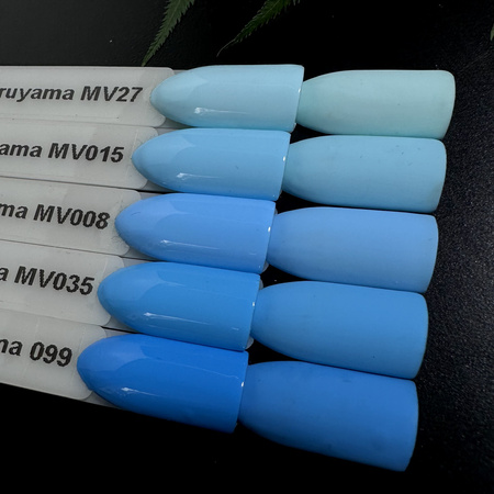 Lakier hybrydowy o kolorze turkusowym Haruyama MV015 8ml