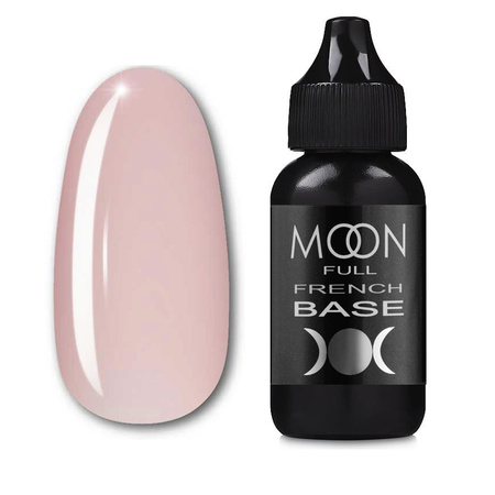 База камуфлирующая MOON Full French Rubber Base 08 светло-персиковый 30 мл 