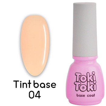 Каучукова база Toki Toki Tint Base 04 жовтий 5 мл