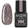 MOON FULL 323 nail polish silver beige of shiny glitter 8ml