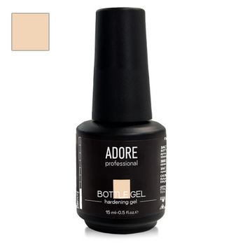 Рідкий гель Adore Bottle gel для зміцнення та моделювання нігтів бежевий 15 мл