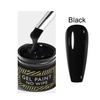 F.O.X Gel Paint No Wipe (Black) hybrid 002 5 ml