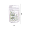 OPAL Green nail decoration rhinestones, mix set, sizes 1.4-4.6 mm