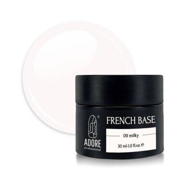 Adore French Base  09 Milky, 30 ml