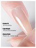 Gel tips for nail extension Ballerina Nude 240 pcs