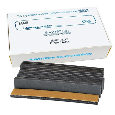 Replacement pads for the MAXI (baf) carrier for polishing 5 mm, grit 100 grit, 50 pcs