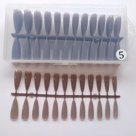 Gel tips for nail extension Stiletto Marengo 240 pcs