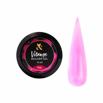 FOX Vitrage Builder Gel Pink 15 ml