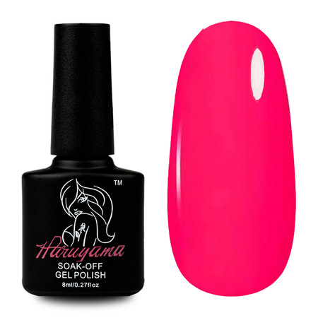 Gel Polish shade of red and pink Haruyama BI024 8ml