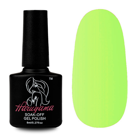 Gel Polish neon yellow Haruyama MV036 8ml