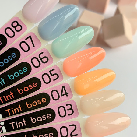 Kamuflująca pastelowa baza kauczukowa Toki Toki Tint Base 04 żółty 5ml