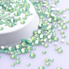 OPAL Green nail decoration rhinestones, mix set, sizes 1.4-4.6 mm