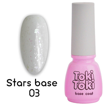 Toki-Toki Stars Base SB03 milk with foil flakes 5 ml