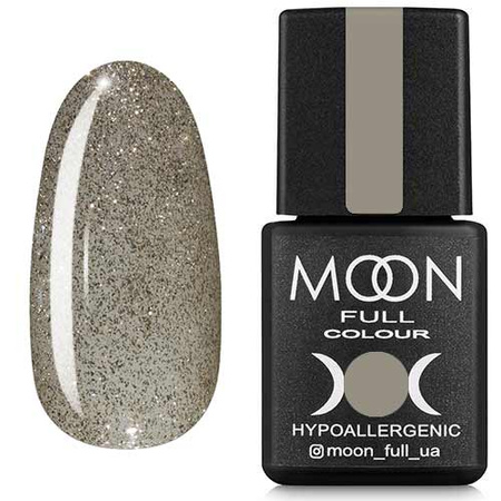 MOON FULL 329 nail polish gold with glitter 8ml