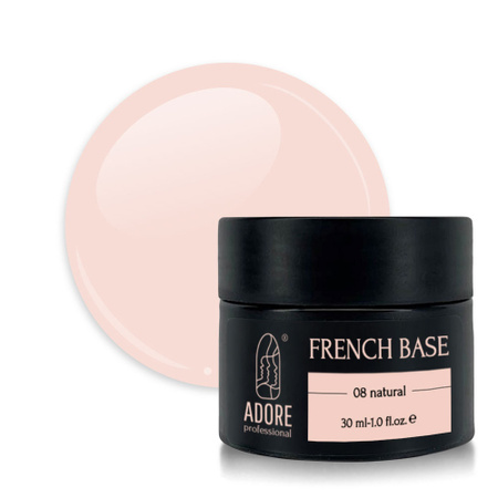 Adore French base 08 Камуфлирующая база 30ml