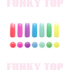 Bітражний топ FUNKY COLOR TOP №05 м'ятний неон 8мл